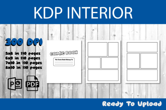 Blank Comic Book for KDP Interior: A Creator’s Guide