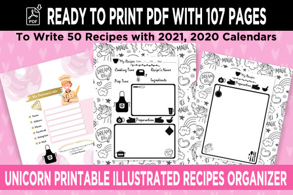 Designing Whimsical Culinary Journals: A Deep Dive into KDP 50 Recipes Organizer Notebook Vol 4
