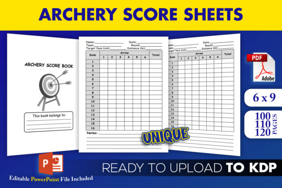 Evaluating the Archery Score Sheets Book KDP Interior for Self-Publishing