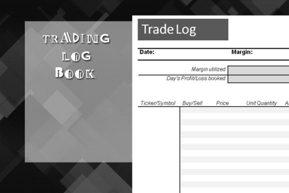 KDP Interior: Trading Log Book Page Template