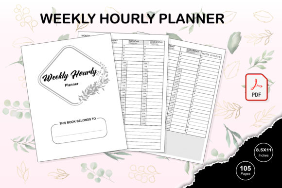 KDP Interior Weekly Hourly Planner: A Practical Resource for Publishers and Planners