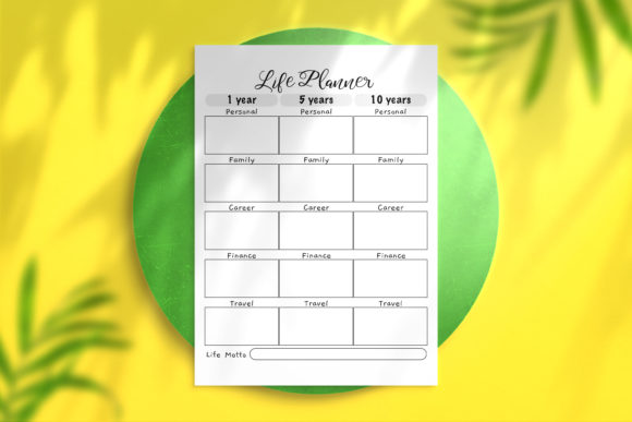 Life Planner Black: A Comprehensive System for Nutrition, Fitness, and Productivity