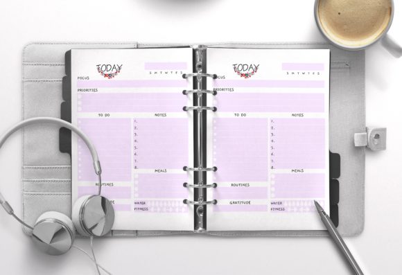 Mastering Daily Organization with a Purple Letter-Size Planner: A Comprehensive Guide to Intentional Living