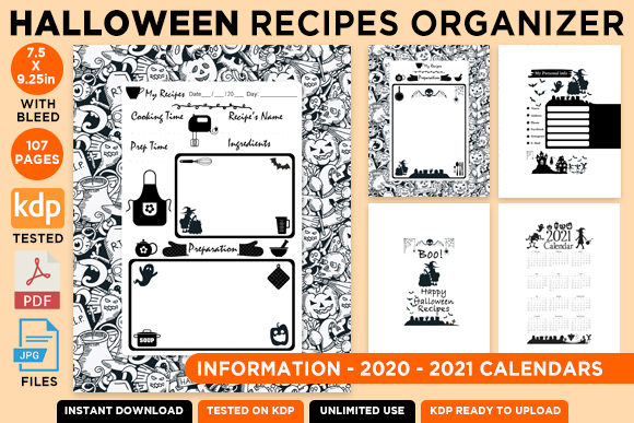 Maximizing the KDP 50 Recipes Halloween Organizer for Seasonal Publishing and Personal Use