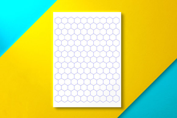 Optimizing Creative and Technical Workflows with Hexagonal Grid Paper Letter Blue