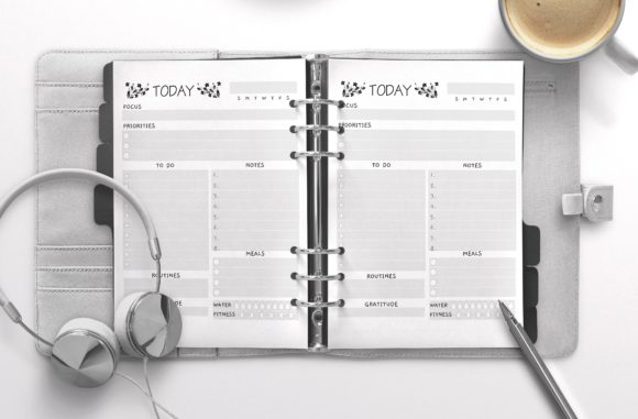 Reclaiming Cognitive Clarity: The Strategic Value of the Daily Planner Letter Gray 100 Pages