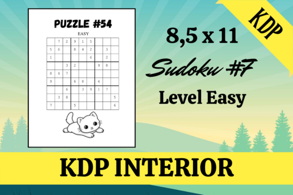 Sudoku 7 60 Puzzles KDP Interior: Streamlining Low Content Publishing