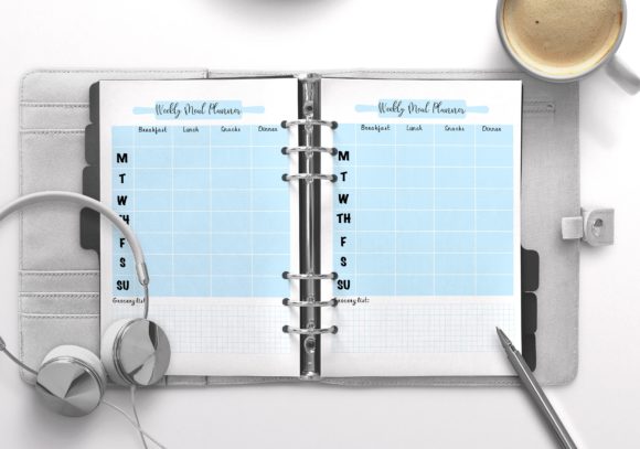 Weekly Meal Planner Blue: A Practical Guide to Organizing Your Nutrition