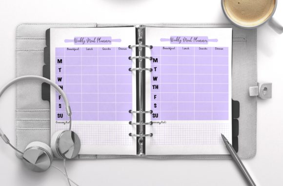 Weekly Meal Planner Mauve: Design & Utility Guide