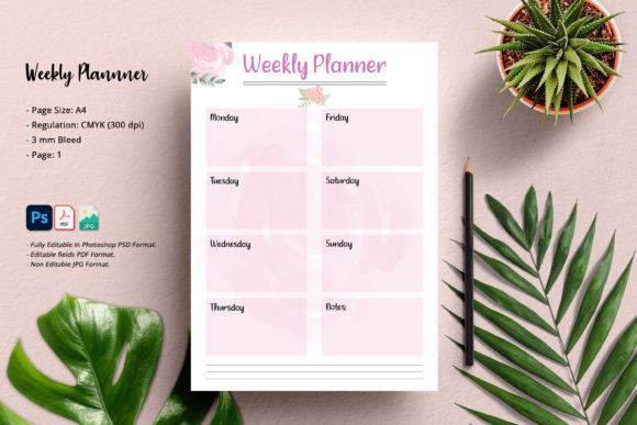 Weekly Planner: A Versatile Tool for Organizing Life and Work